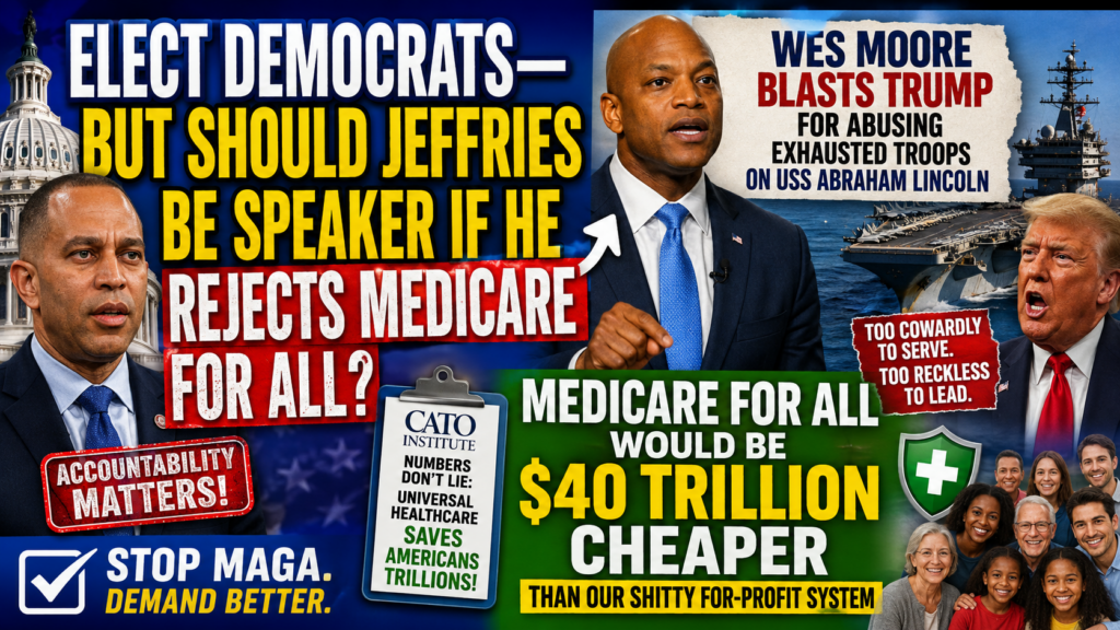 Democrats Must Win—But Jeffries, Trump’s Troop Abuse, and Corporate Healthcare Need a Reckoning