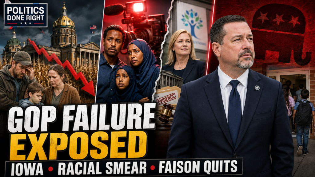 GOP Rule Fails Iowa, Minnesota Fraud Gets Racialized, and Jeremy Faison Quits Politics