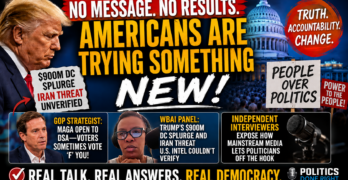 MAGA Has No Answers: Voters Eye DSA as Trump Splurges $900M and Independent Media Pushes Back