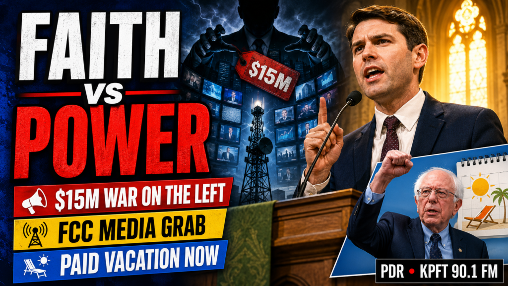 Talarico’s Moral Clarity, Third Way’s $15M War, FCC Power Grab, and Paid Vacation