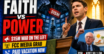 Talarico’s Moral Clarity, Third Way’s $15M War, FCC Power Grab, and Paid Vacation