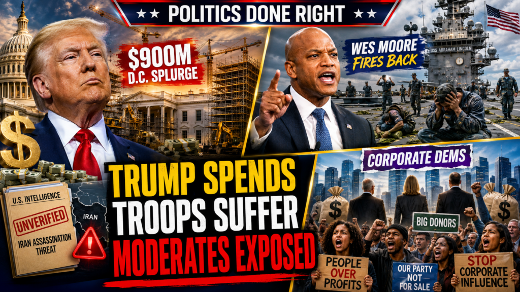 Trump’s $900M D.C. Splurge, Exhausted Troops, and the Extremism of Corporate Democrats