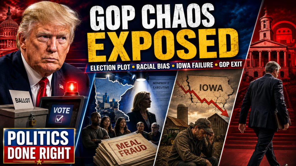 Trump’s Election Plot, Minnesota Bias, Iowa’s GOP Failure—and a Republican Flees Extremism