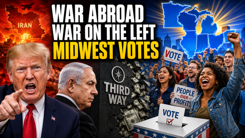 War Abroad, War on the Left - Trump, Netanyahu, Third Way and the Midwest Primaries