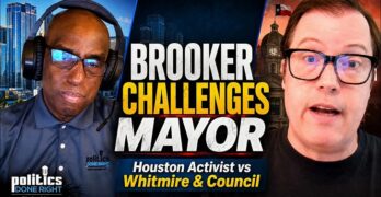 Bill Brooker Confronts Mayor Whitmire Over ICE, HPD and Houston’s Political Power