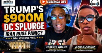 Jenna Flanagan WBAI Panel- Trump’s $900M DC Splurge and the Iran Threat U.S. Intel Couldn’t Verify